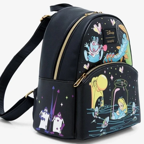 Loungefly Disney Alice in Wonderland backpack - Picture 2 of 8